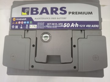 Bars Premium 50Ah 450A R (20)
